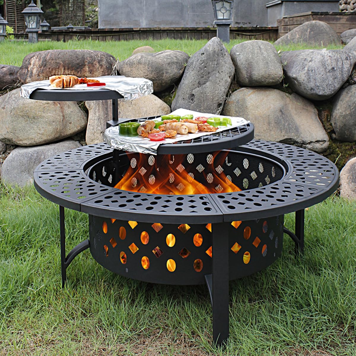 36" Wood Burning Fire Pit - From Where - 