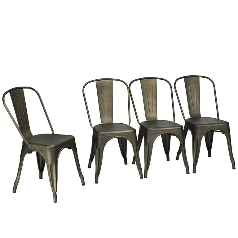 https://www.walmart.com/ip/Costway-Set-of-4-Dining- Side-Chair-Stackable-Bistro-Cafe-Metal-Stool-Gunmetal/532291664