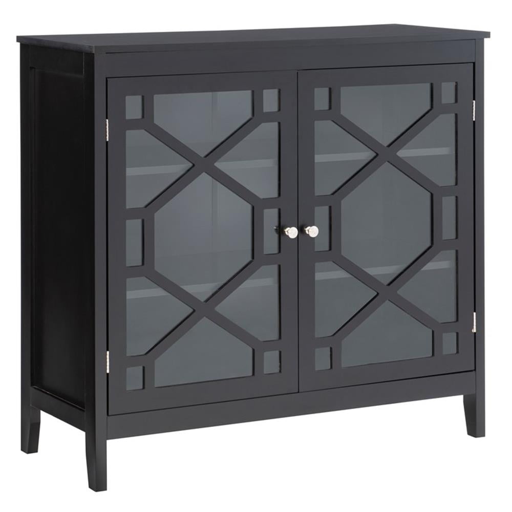 https://www.walmart.com/ip/Linon-Betty-Large-Wood-Cabinet-with-2-Glass-Paneled-Doors-and-3-Shelves-in-Black/624495581