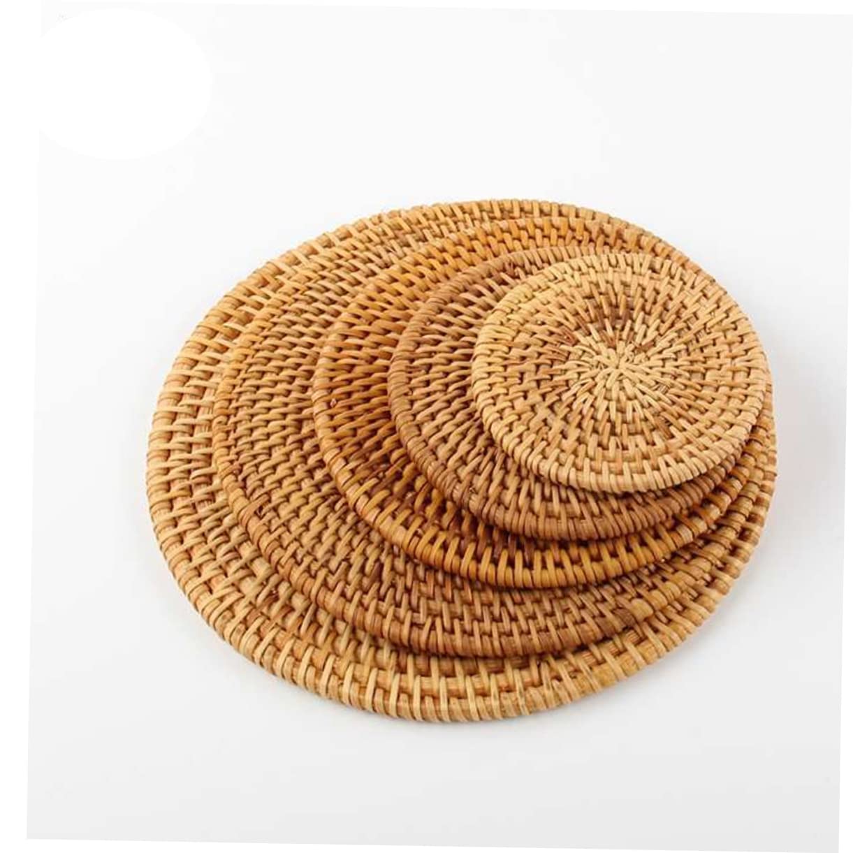3pcs Rattan Coaster Cup Coasters Cup Holder - From Where - 