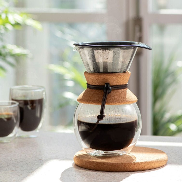 4 - Cup Pour Over Double Wall Coffee Maker - From Where - 