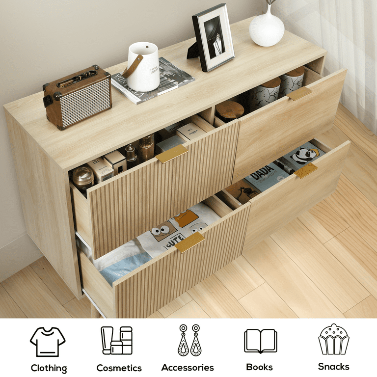 4 - Drawer Dresser Modern Closet - From Where - 
