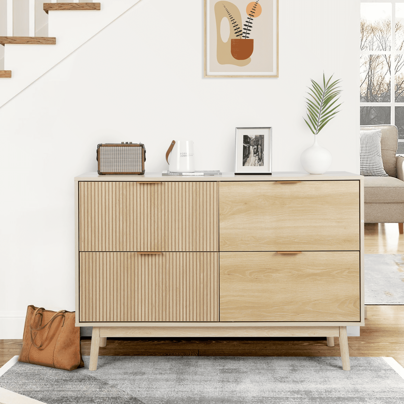 4 - Drawer Dresser Modern Closet - From Where - 