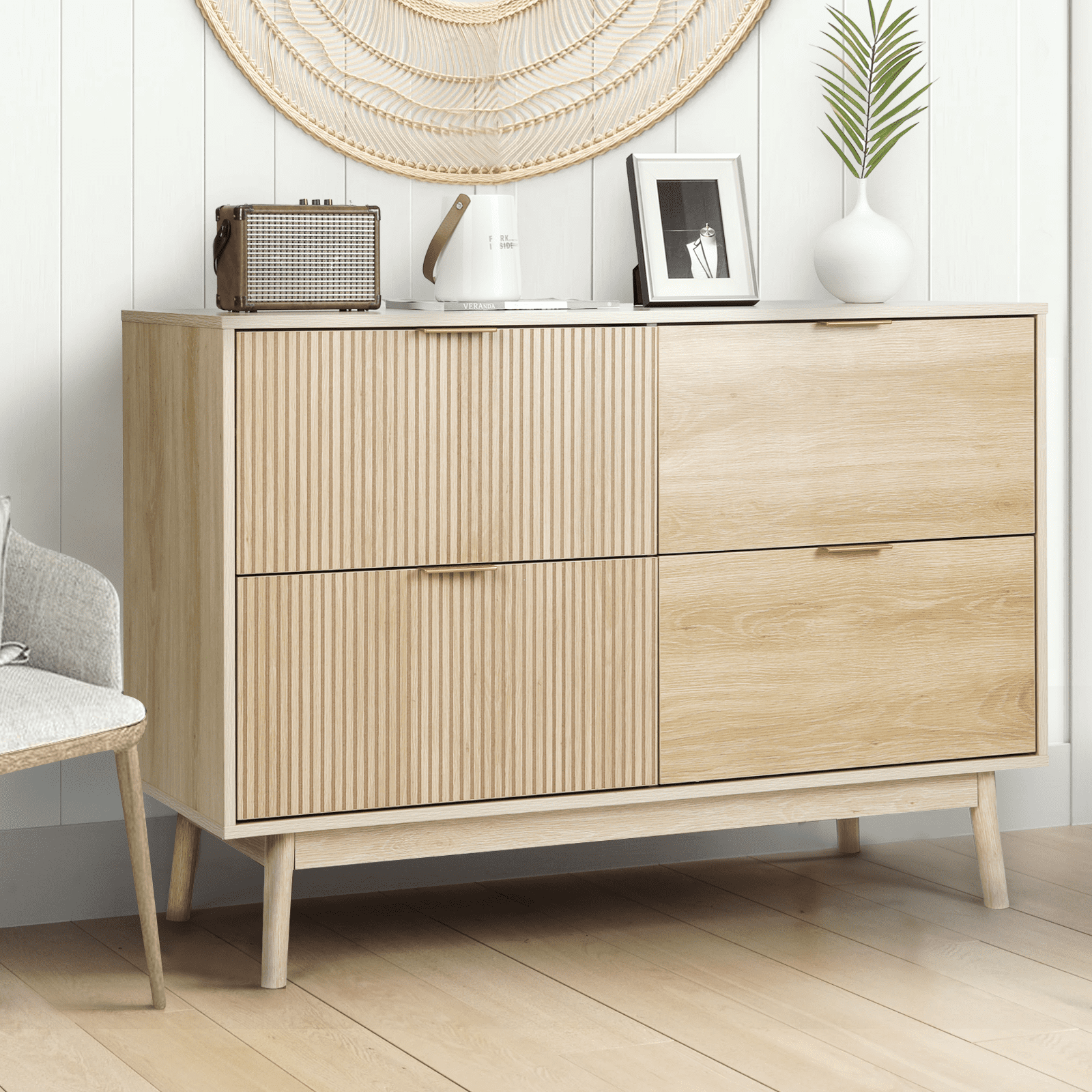 4 - Drawer Dresser Modern Closet - From Where - 