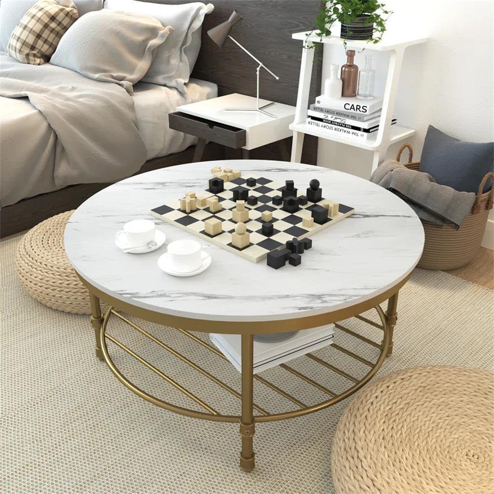 4 Legs Round Coffee Table - From Where - 