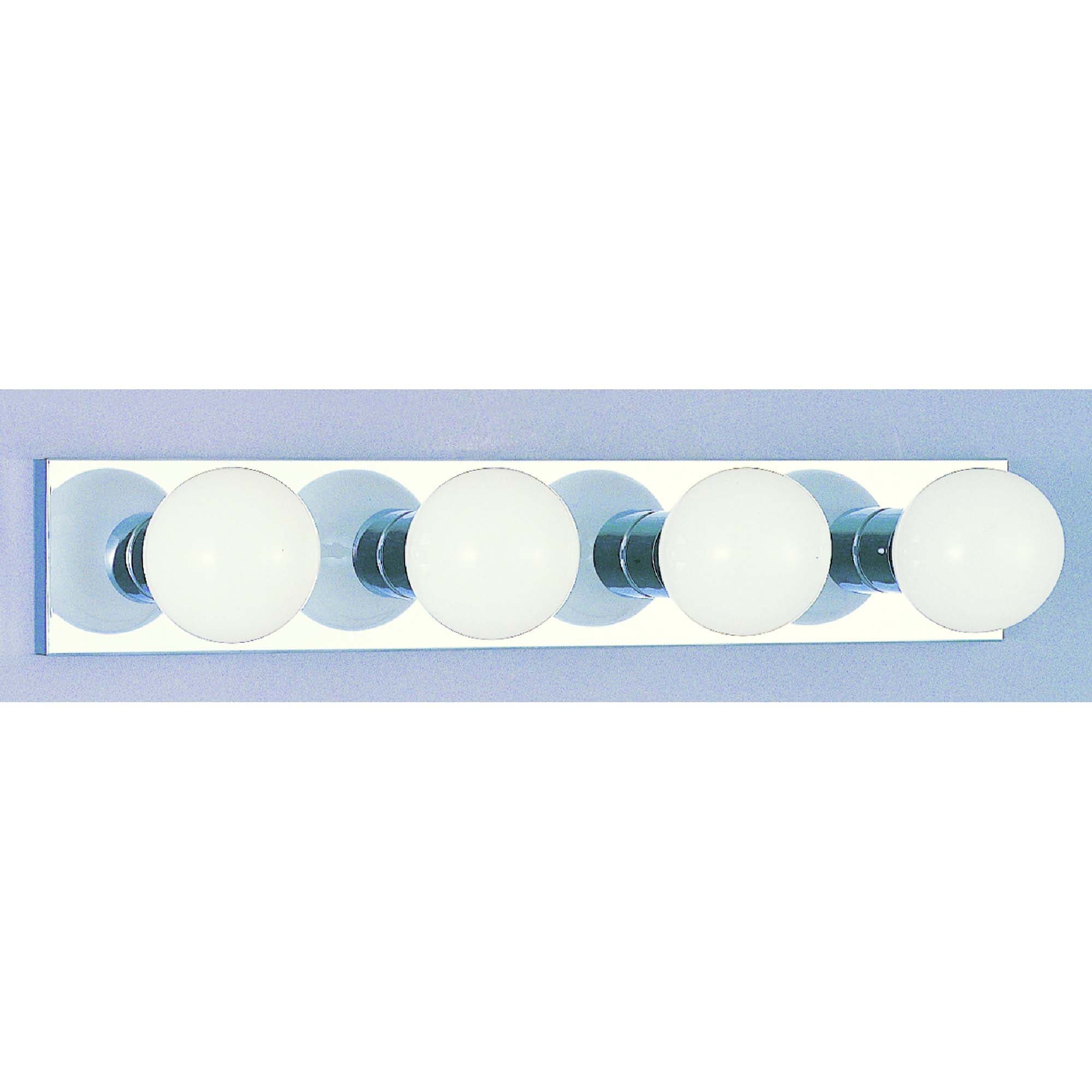 4 - Light Chrome Vanity Light Bar - From Where - 