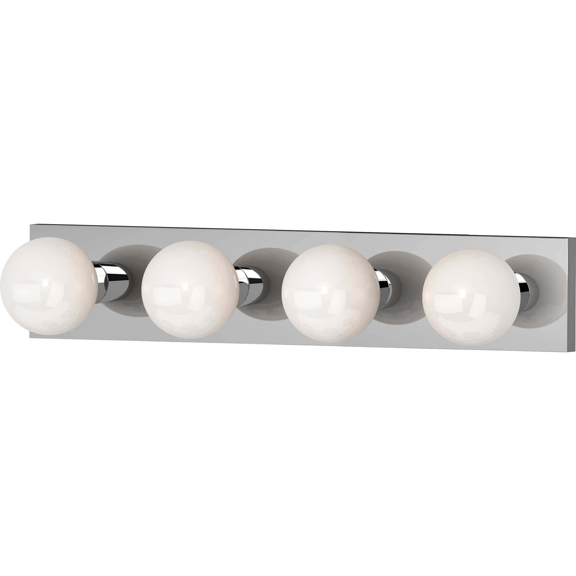 4 - Light Chrome Vanity Light Bar - From Where - 