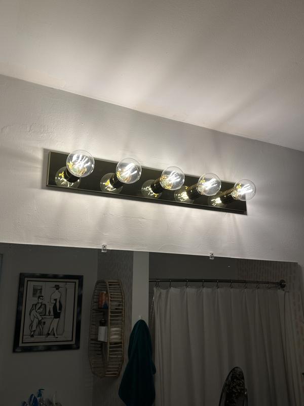 4 - Light Chrome Vanity Light Bar - From Where - 