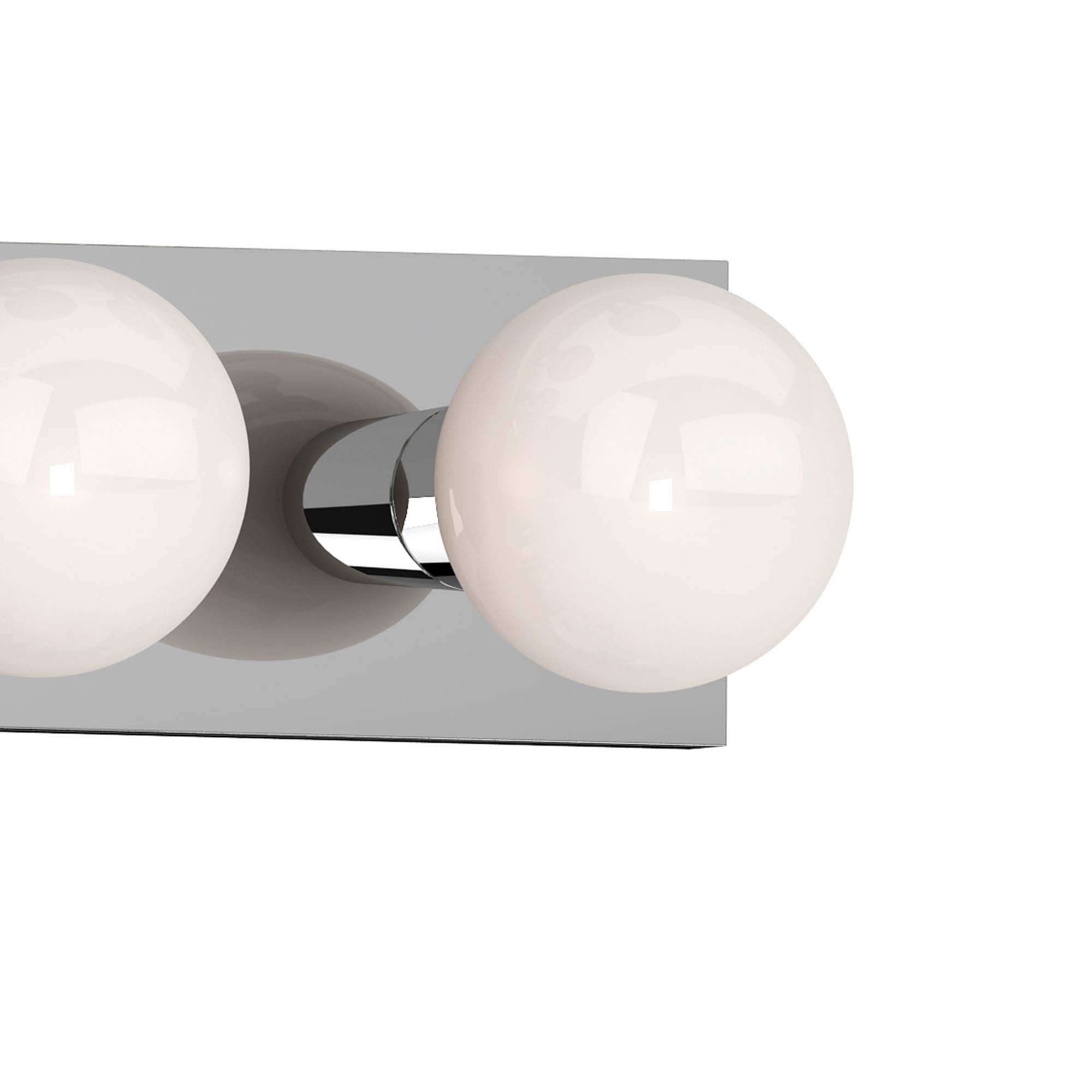 4 - Light Chrome Vanity Light Bar - From Where - 