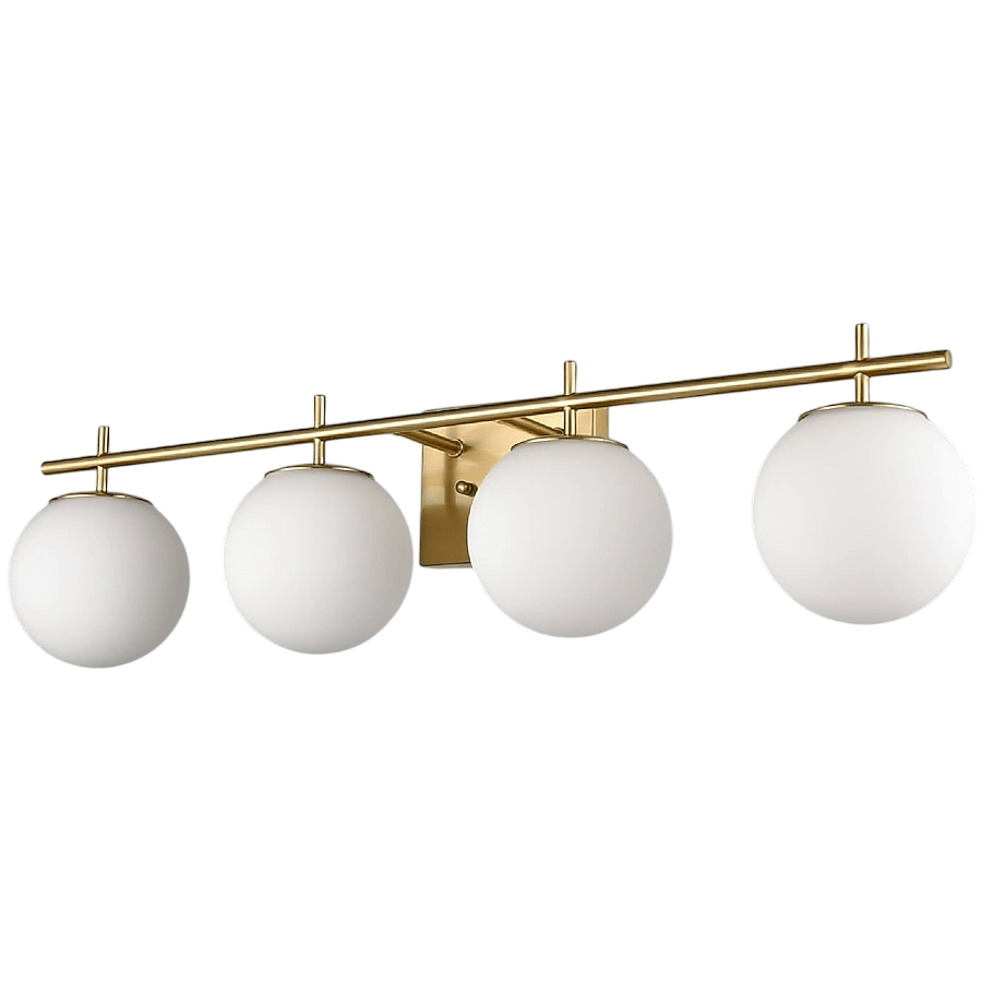 4 - Light Gold Armed Sconce - From Where - 