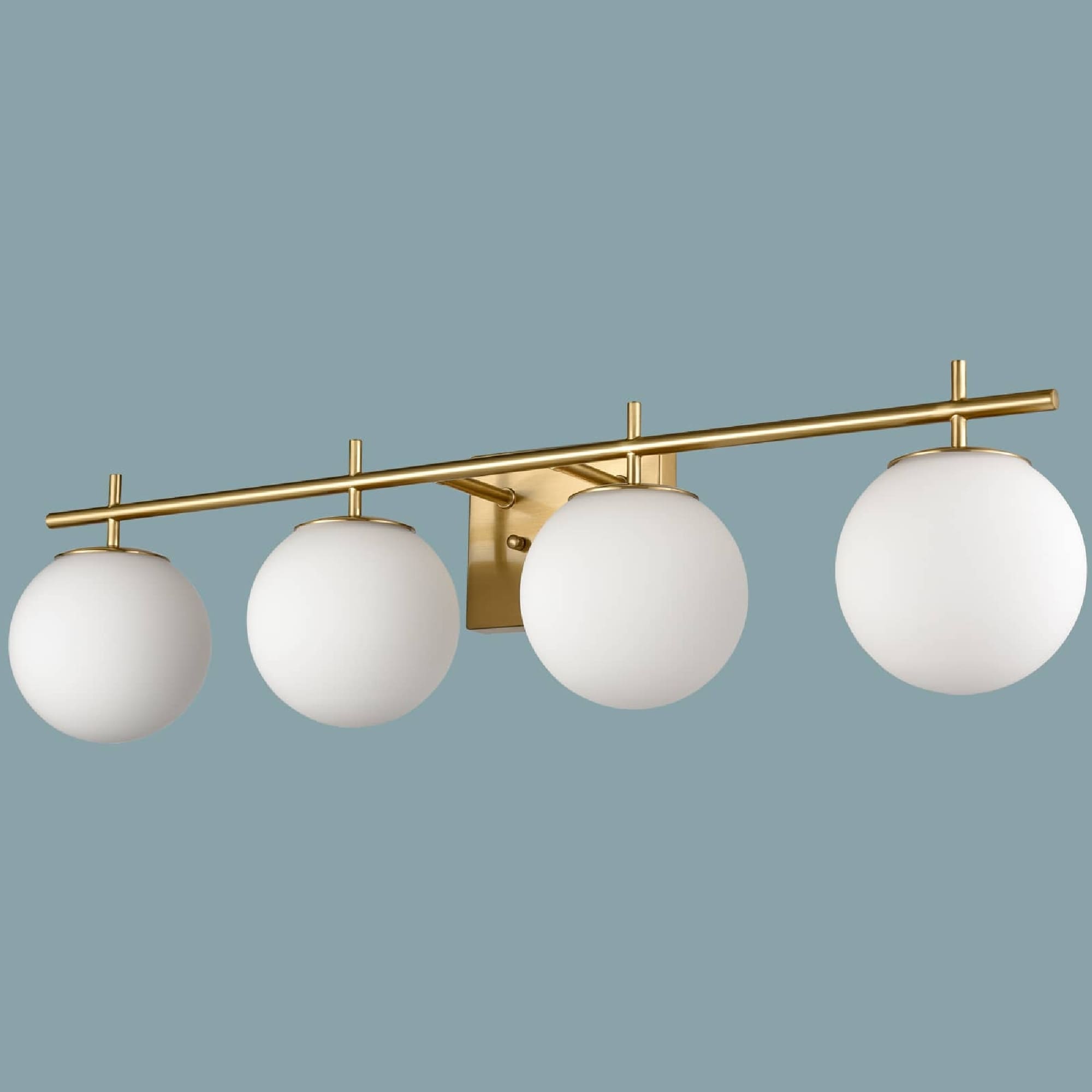4 - Light Gold Armed Sconce - From Where - 