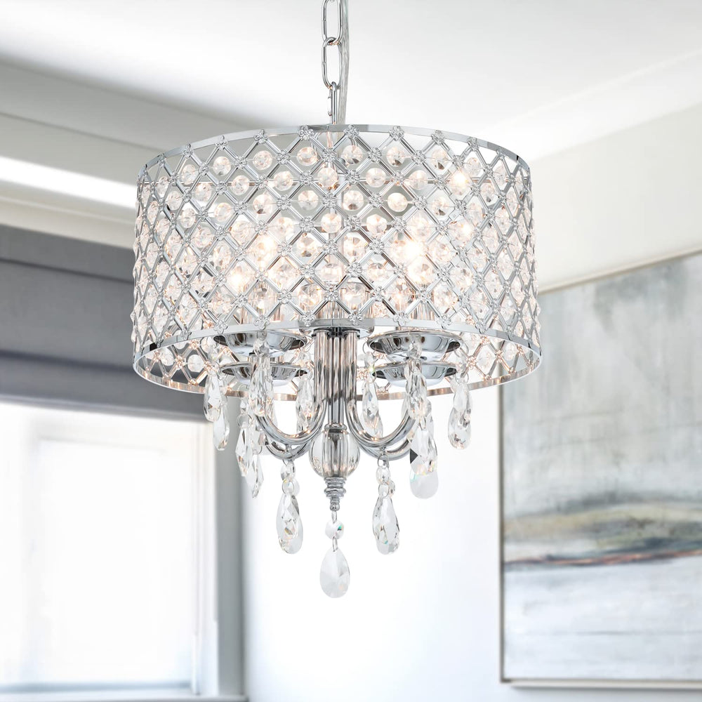 4 - Light Modern Crystal Chandelier - From Where - 
