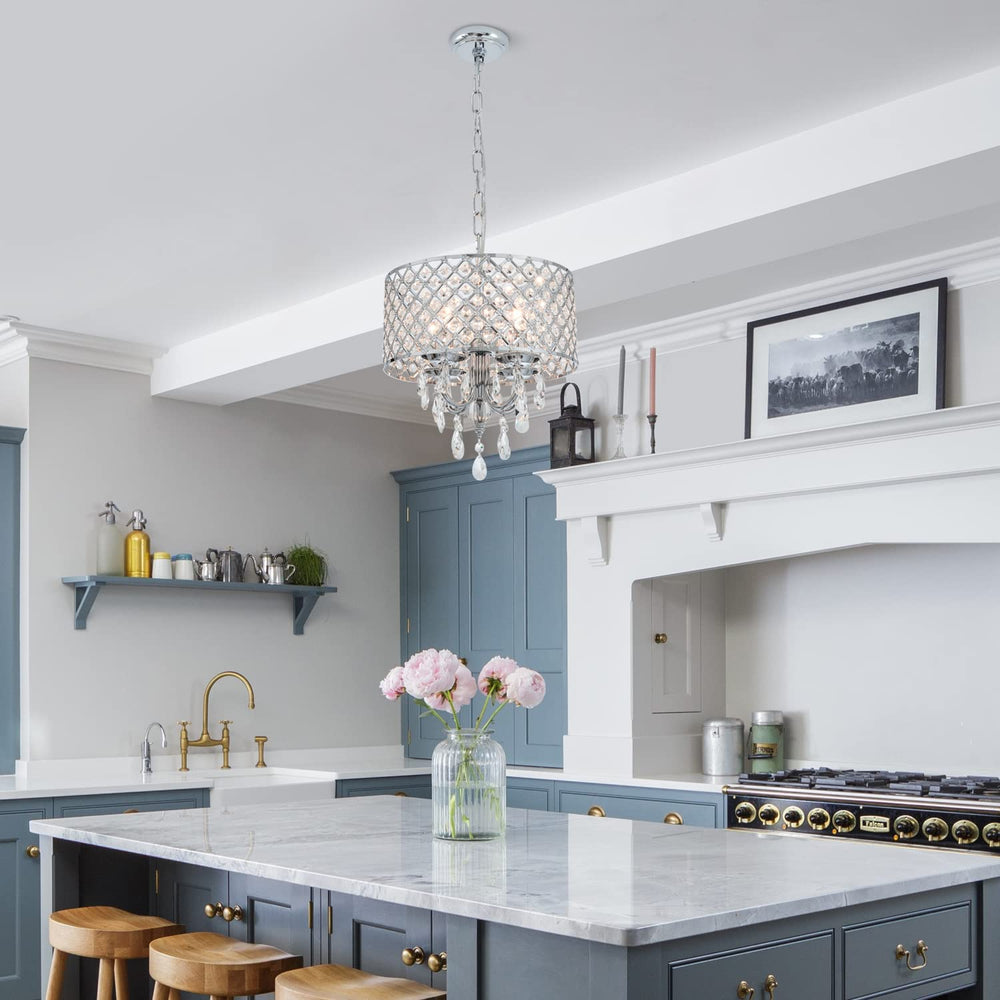 4 - Light Modern Crystal Chandelier - From Where - 