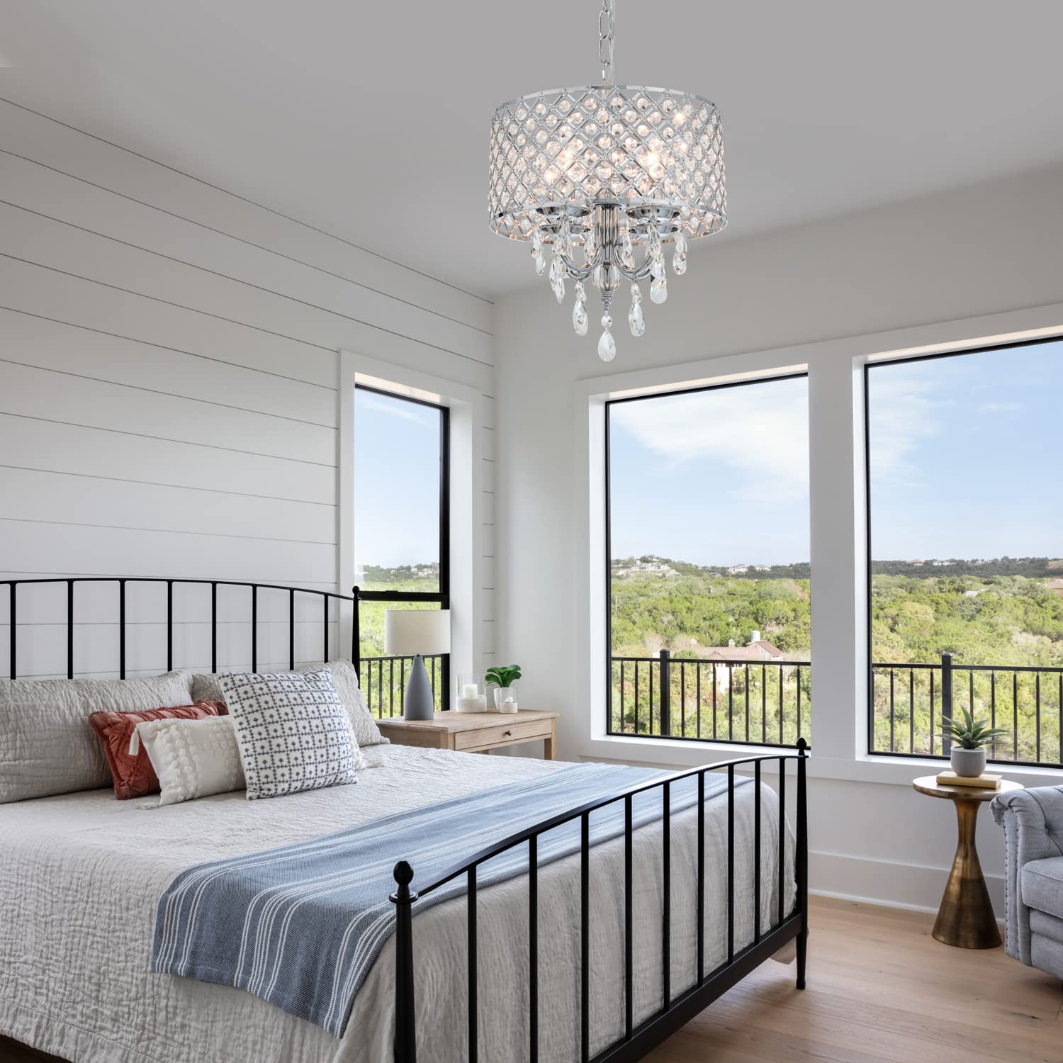 4 - Light Modern Crystal Chandelier - From Where - 