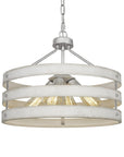 4 - Light Round Farmhouse Rustic Chandelier - From Where - 