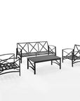 4 - Piece Metal Outdoor Sofa Set - From Where - 