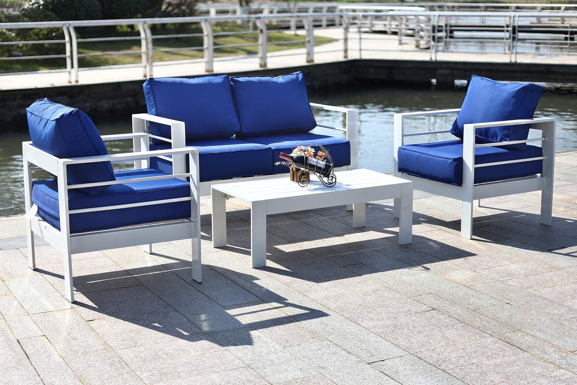 4 - Piece Outdoor Living Set - From Where - 