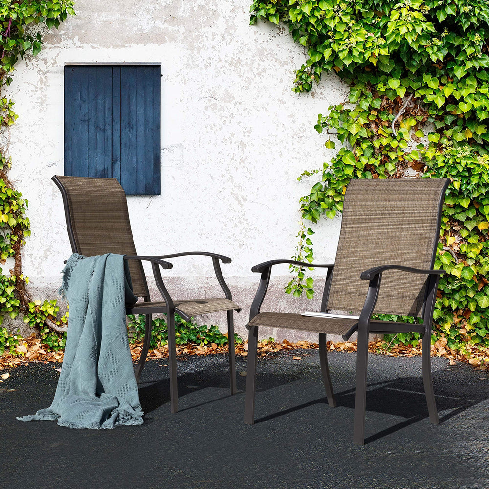 4 - Piece Outdoor Patio Dining Chairs - From Where - 