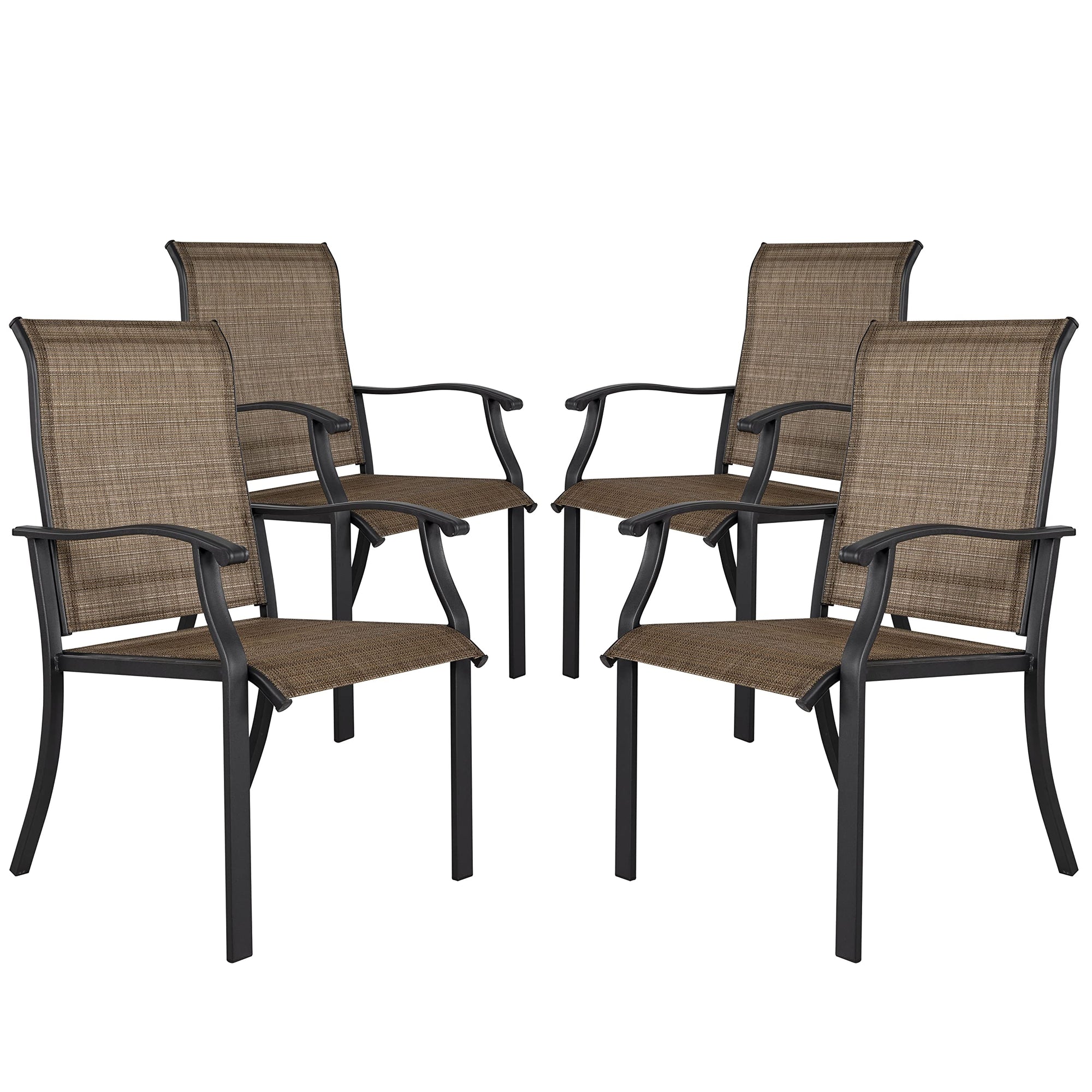 4 - Piece Outdoor Patio Dining Chairs - From Where - 