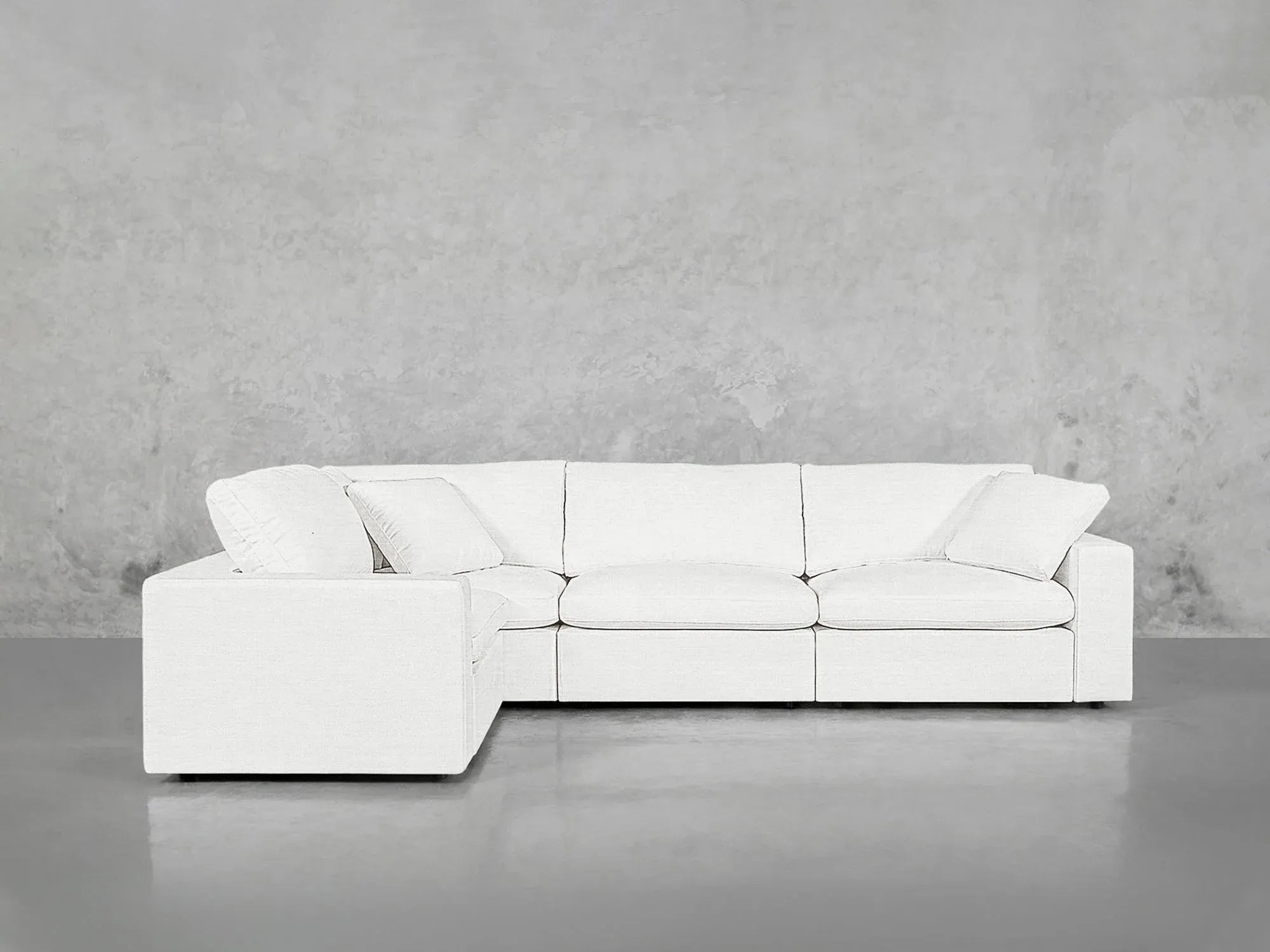 4 - Seat Modular Corner Sectional - From Where Finds - 