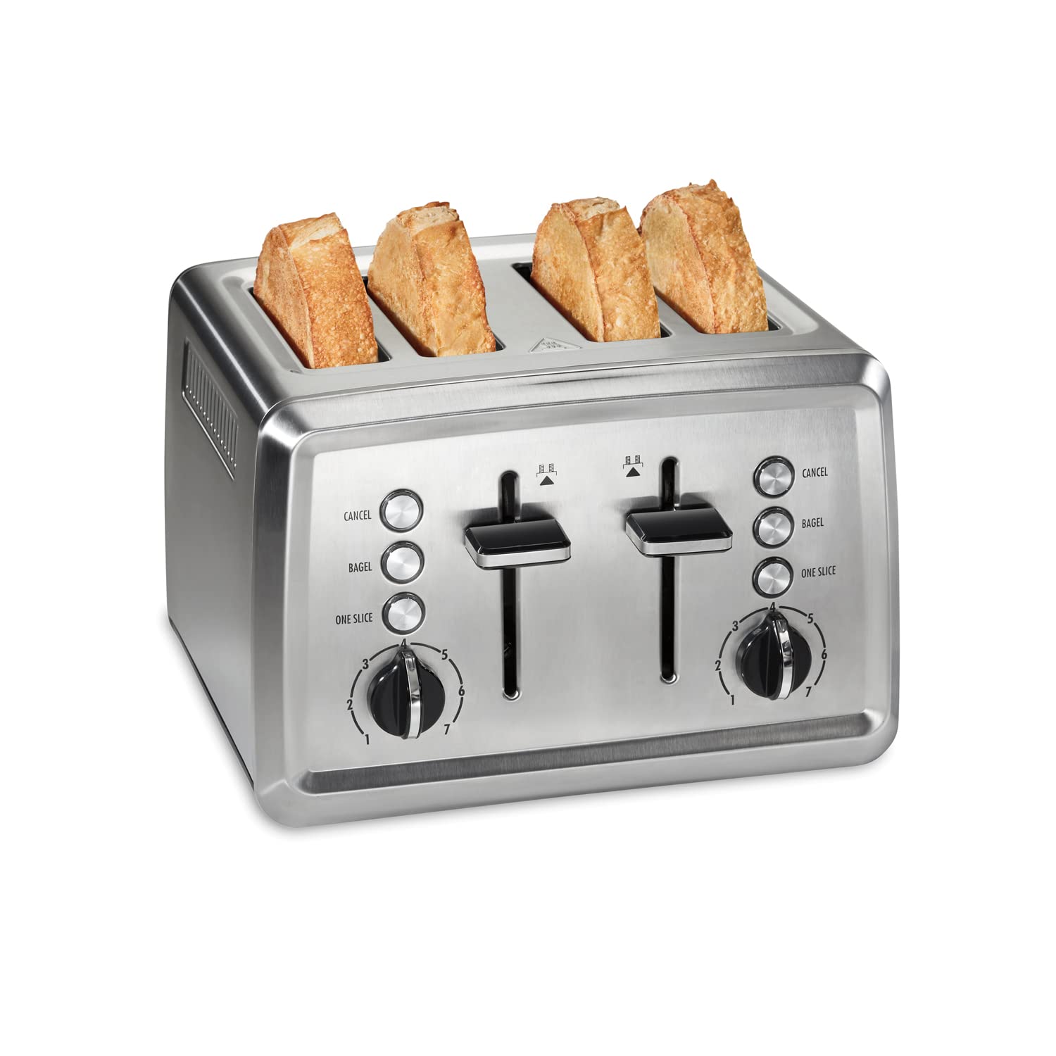 4 Slice Toaster with Extra - Wide Slots - From Where - 
