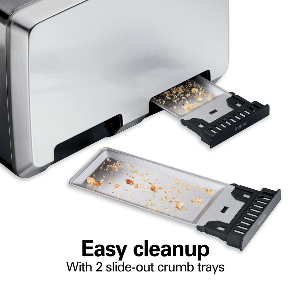 4 Slice Toaster with Extra - Wide Slots - From Where - 