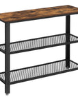 40" Industrial Console Table - From Where - 