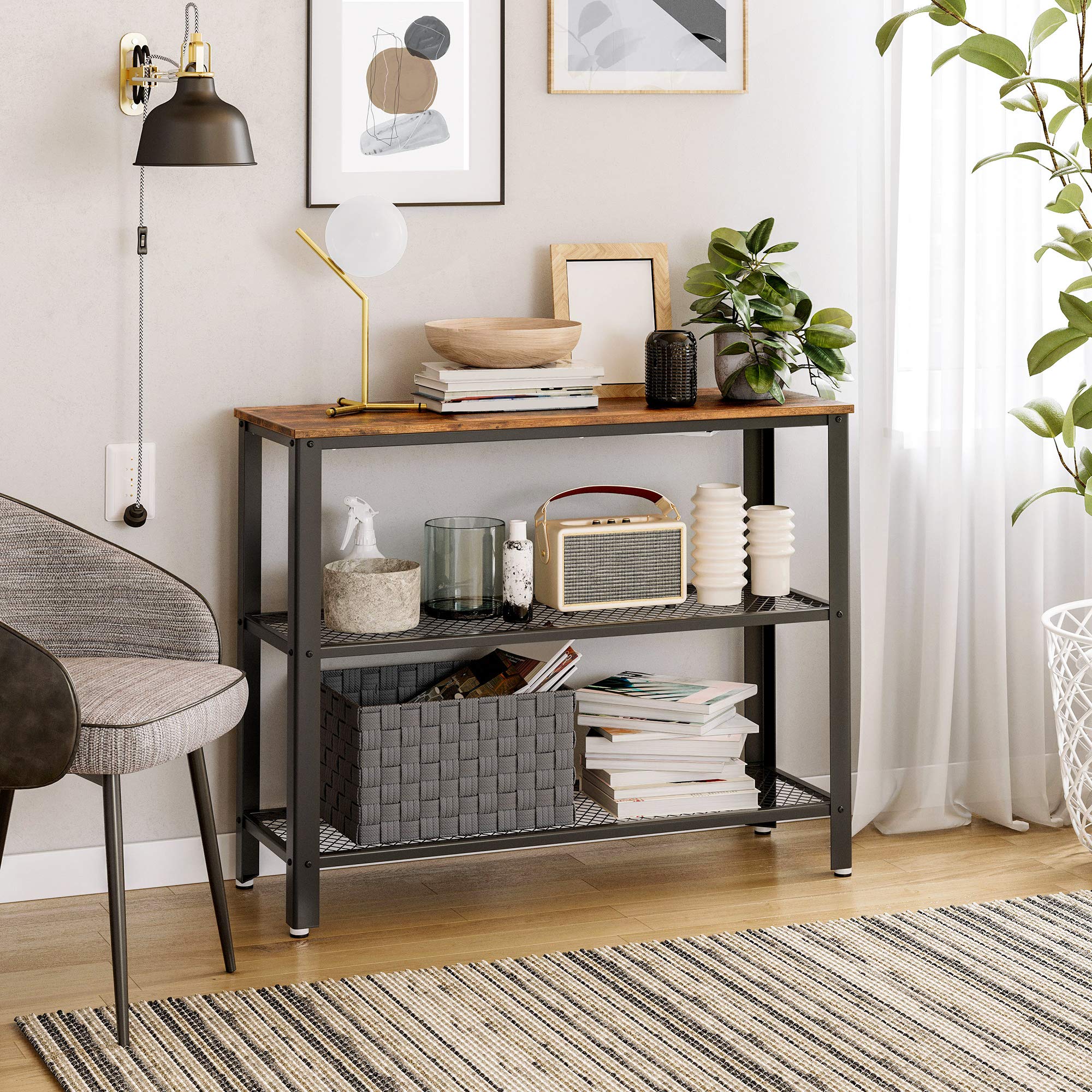 40" Industrial Console Table - From Where - 