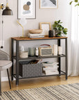 40" Industrial Console Table - From Where - 