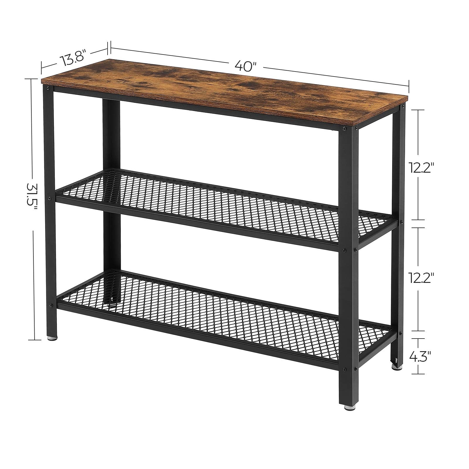 40&quot; Industrial Console Table - From Where - 
