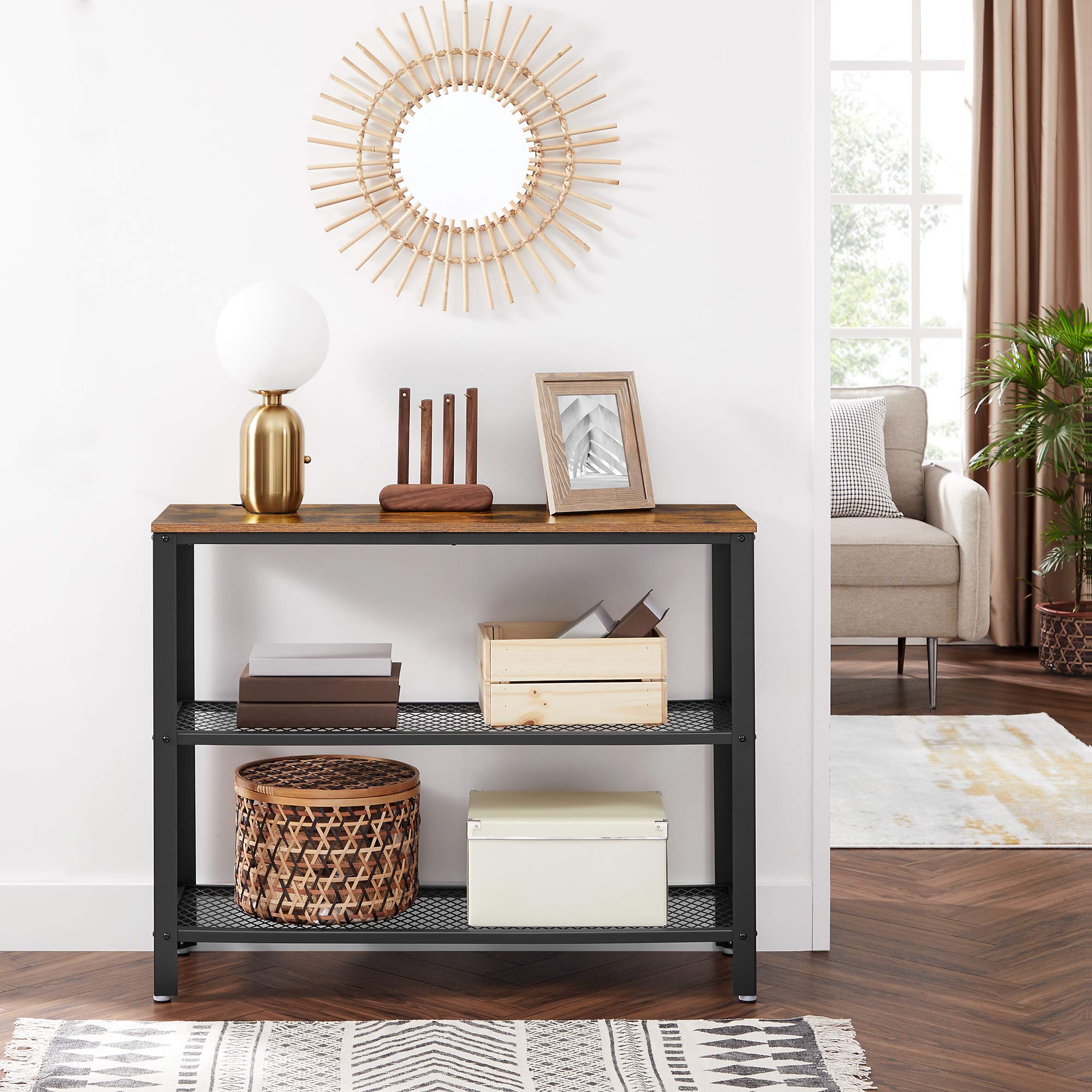 40" Industrial Console Table - From Where - 