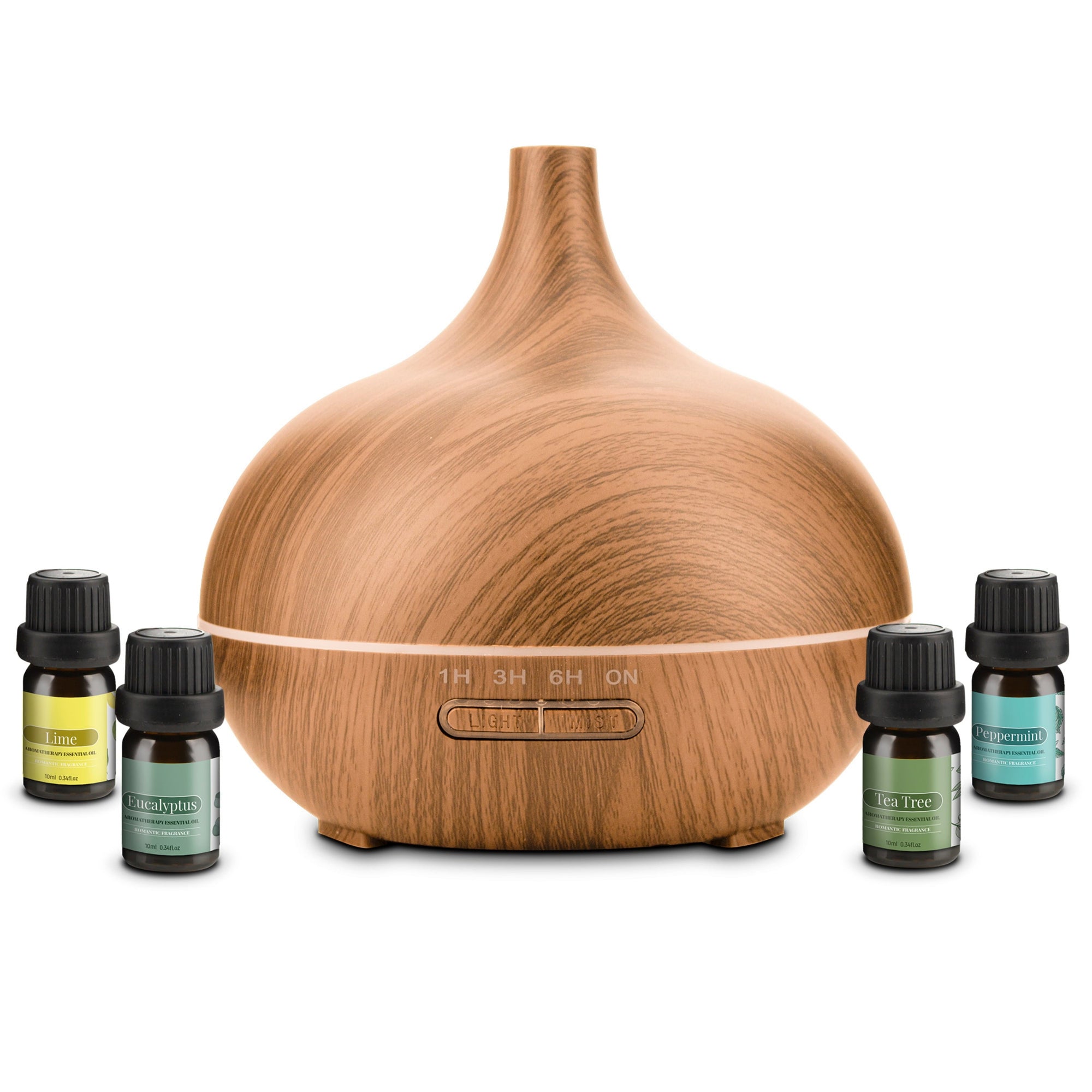 400ml Essential Oil Diffuser with 4 Oils - From Where - 
