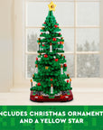 LEGO Christmas Tree Toy Building Set for Kids, Collectible Holiday Decor, 2 Building Options, 40573