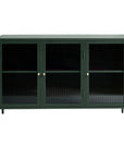 Contemporary Glass & Metal Sideboard