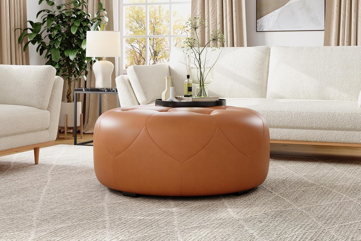 41" Chesterfield Ottoman - From Where - 