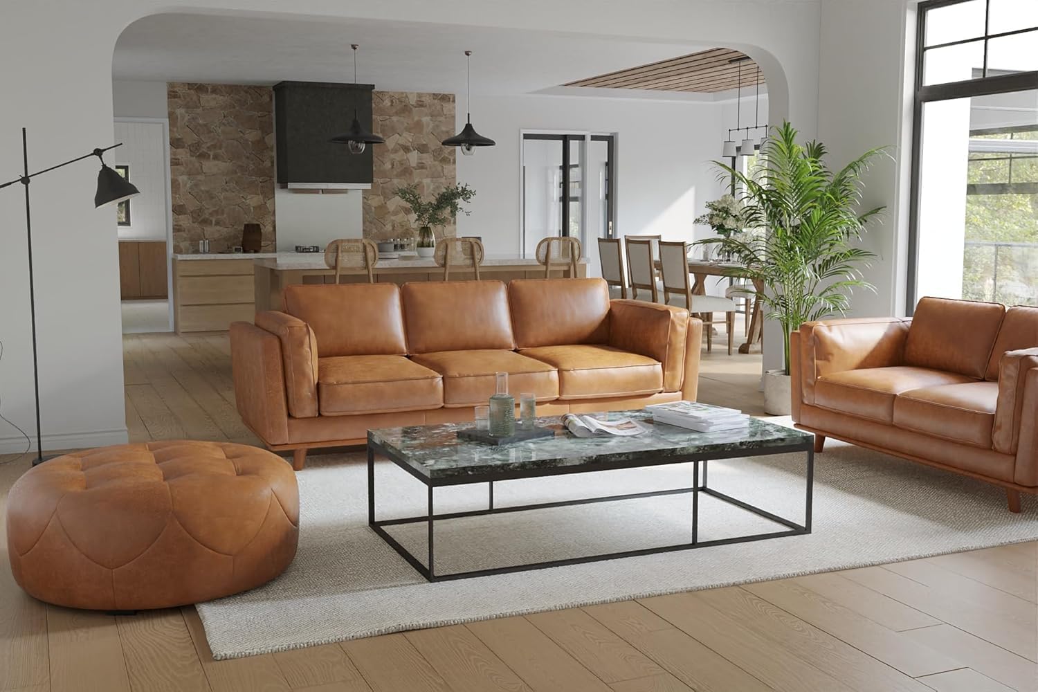41" Chesterfield Ottoman - From Where - 