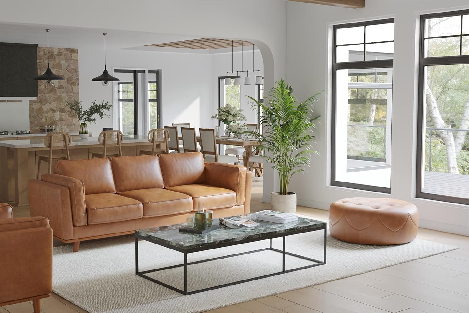 41" Chesterfield Ottoman - From Where - 