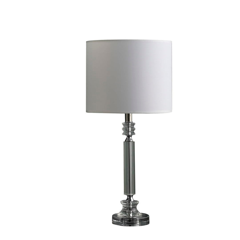 Mitz Cut Crystal Modern Table Lamp