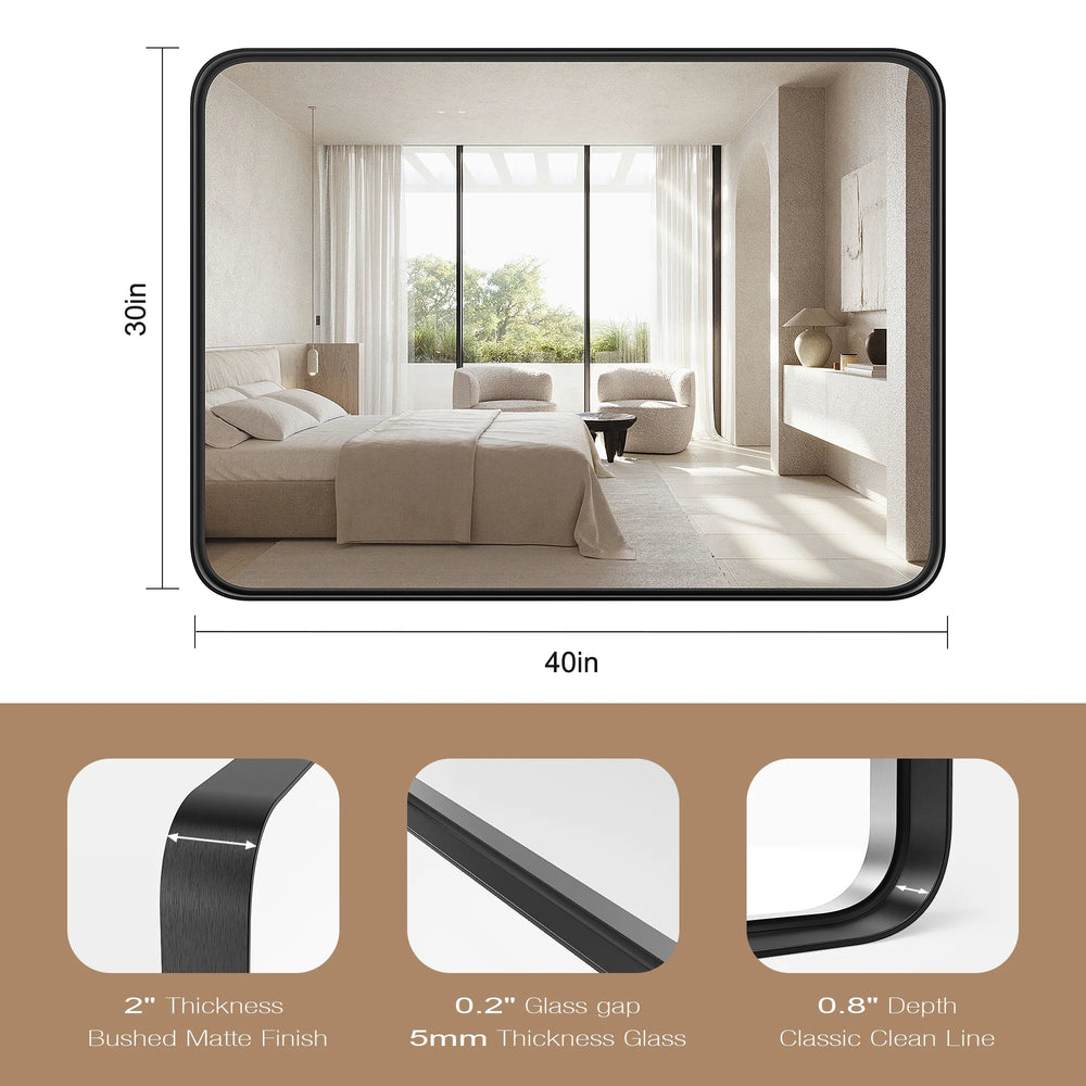 Rectangular Bathroom Mirror