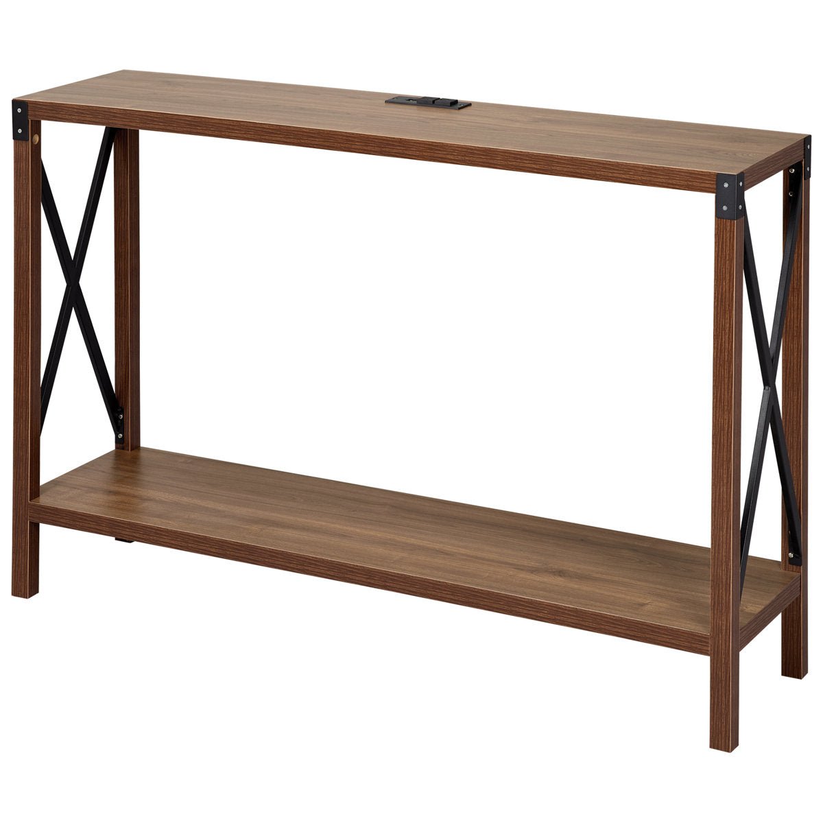 46.1" Console Table with Charging Station - From Where - 