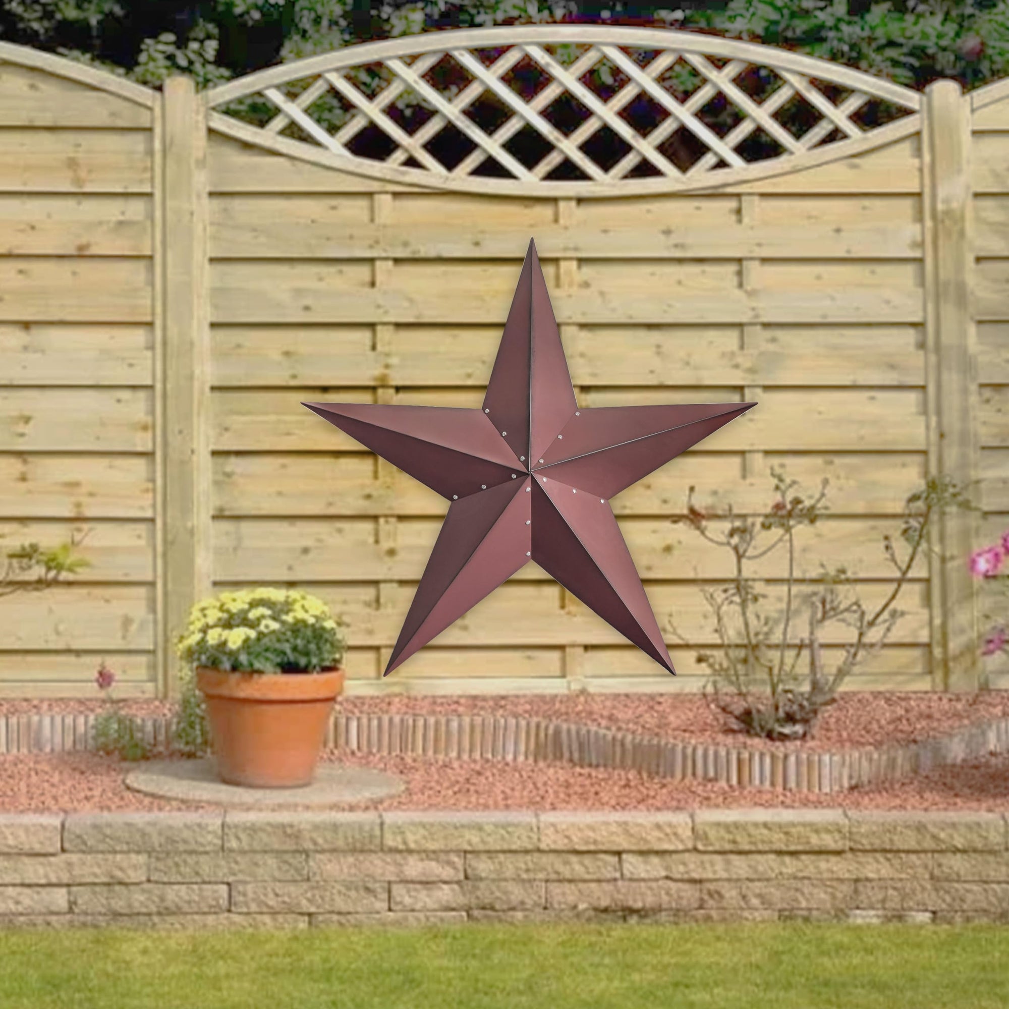 48&quot; Large Barn Star Outdoor Decoration - From Where - 