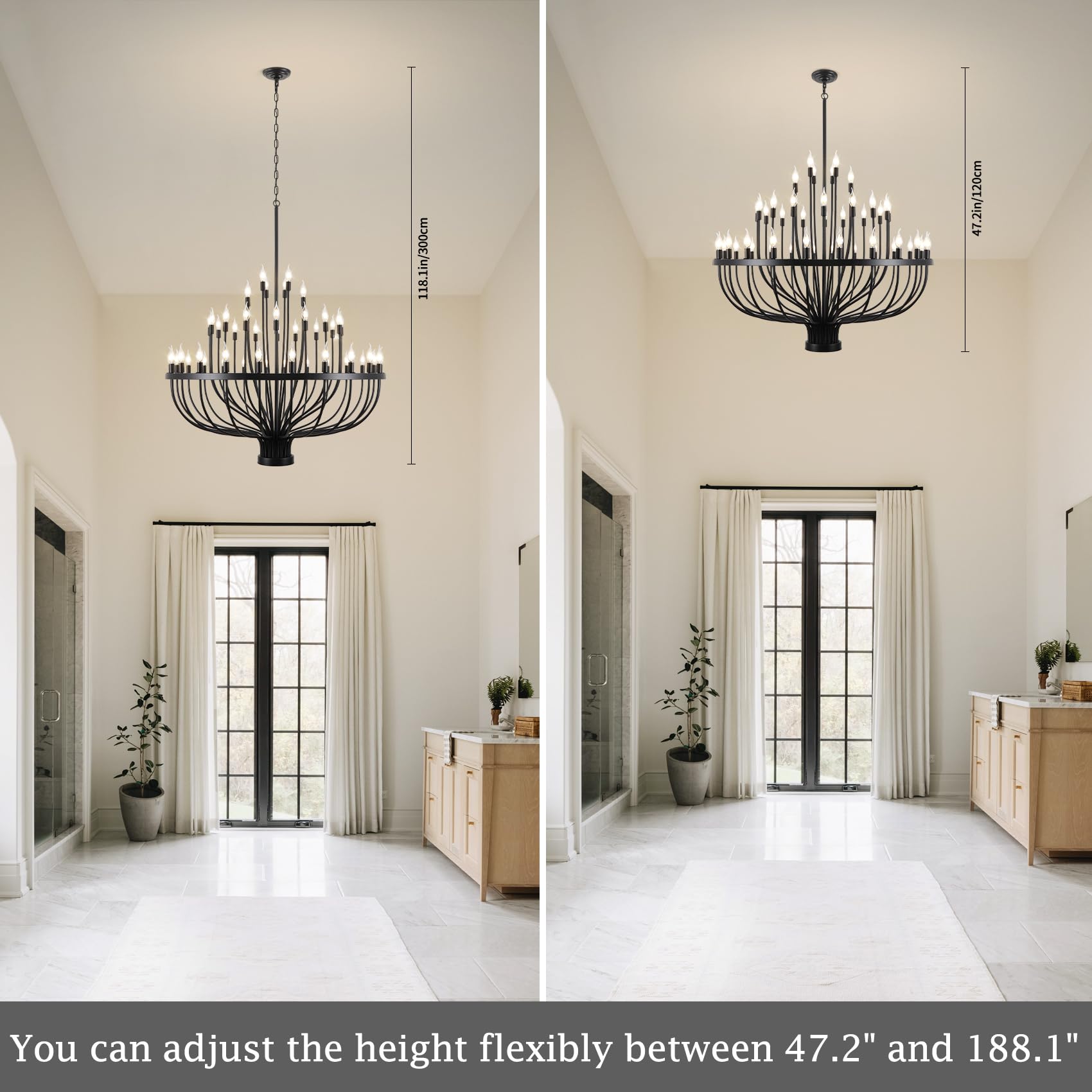 48 Light Wagon Wheel Chandelier - From Where - 