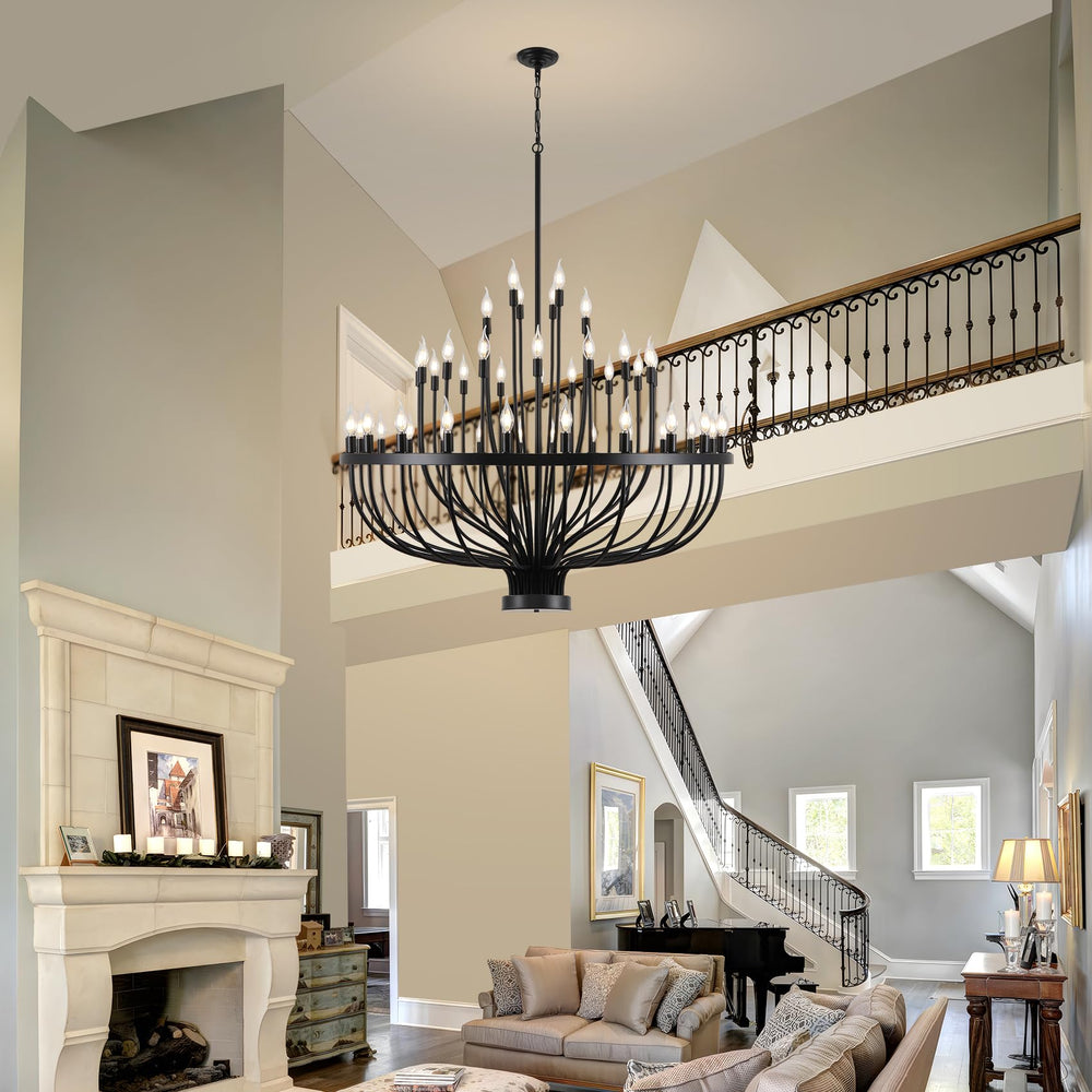 48 Light Wagon Wheel Chandelier - From Where - 