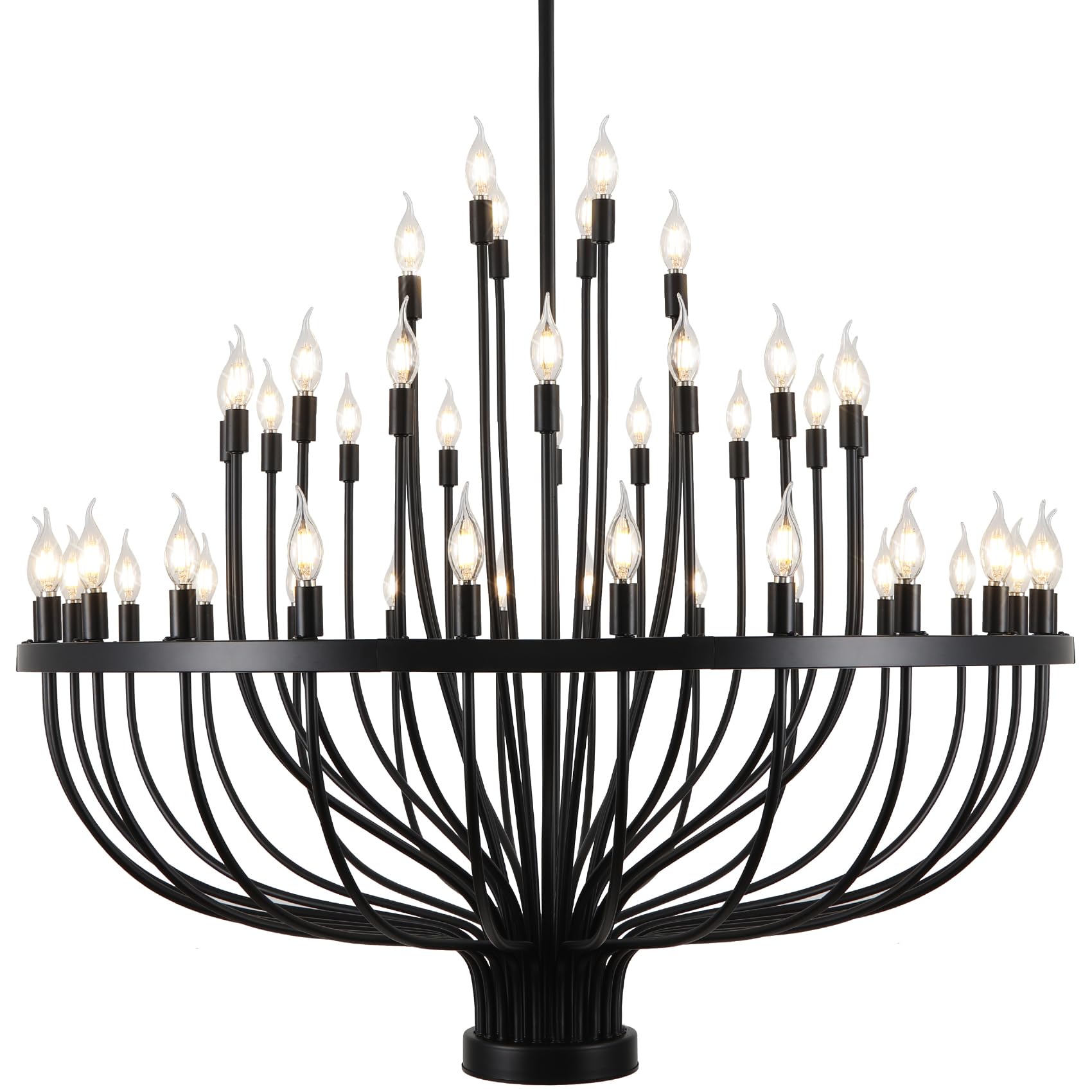 48 Light Wagon Wheel Chandelier - From Where - 