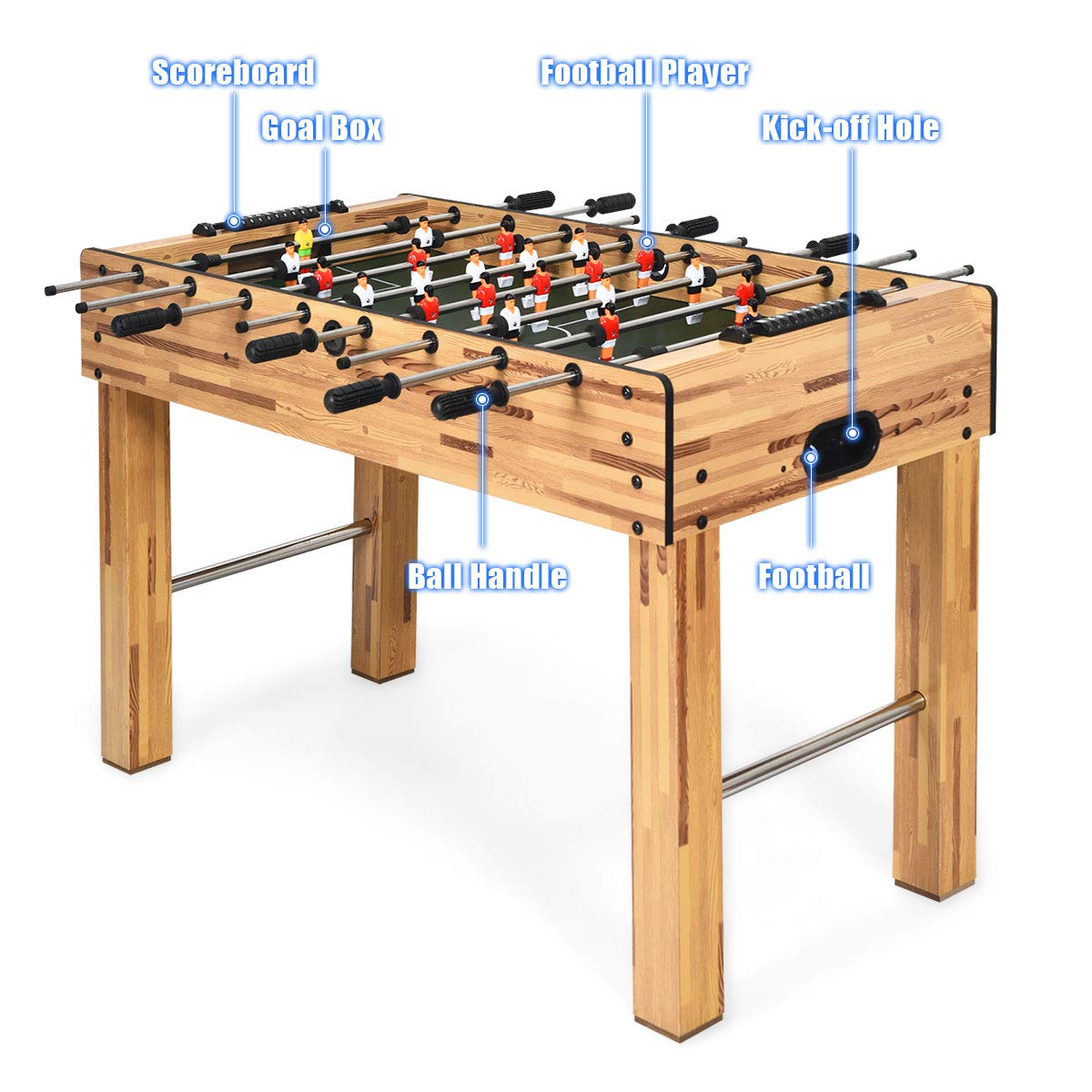 48&quot; Wooden Foosball Table - From Where - 