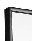 POSHIONS 71"x28" Full Length Mirrors Rectangle Floor Mirrors for Dressing, Modern, Black