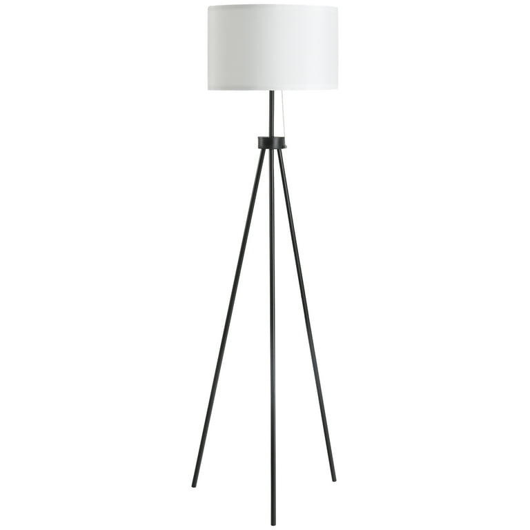 https://www.walmart.com/ip/HOMCOM-59-75-Standing-Floor-Lamp-Fabric-Lampshade-Steel-Tripod-Black/613580030