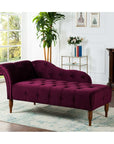 https://www.walmart.com/ip/Samuel-Tufted-Roll-Arm-Chaise-Lounge-Burgundy/50083089