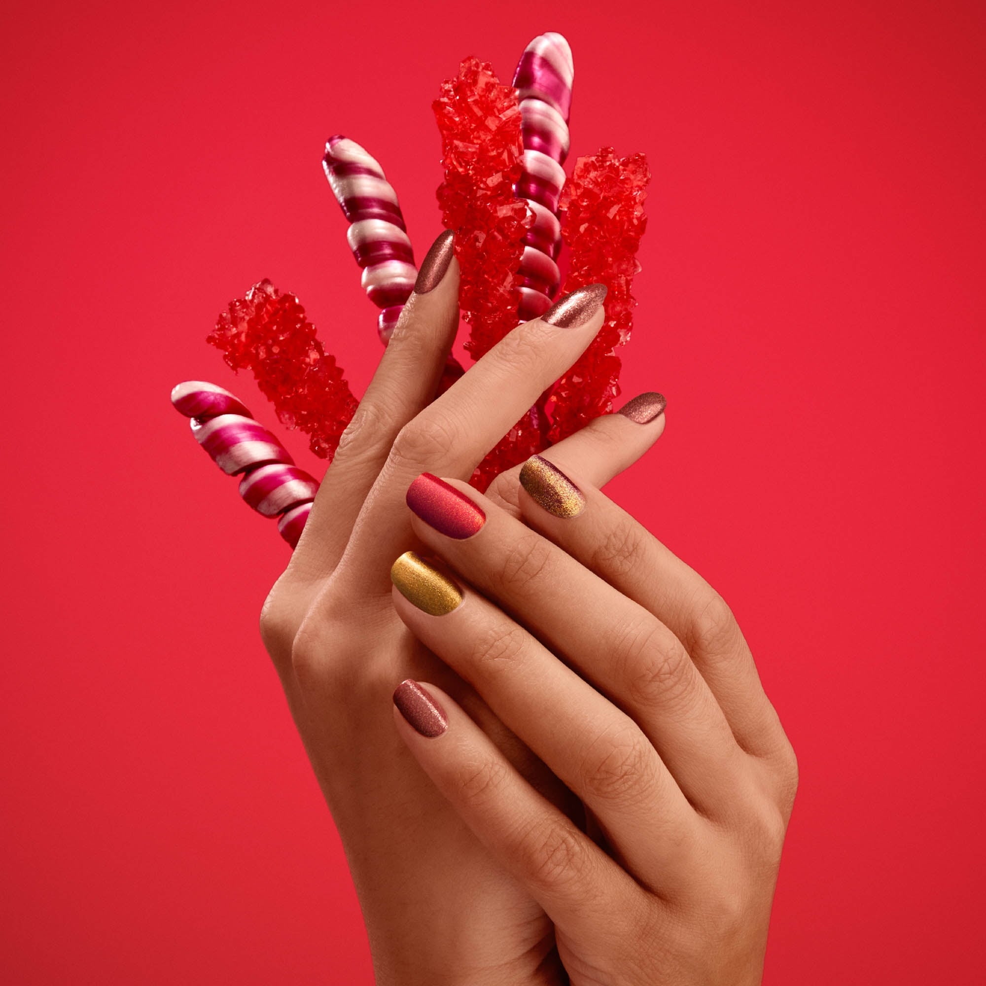 OPI Holiday 2025 Nail Lacquer 12PC Mini Nail Polish Set, 12 Pack Advent Calendar