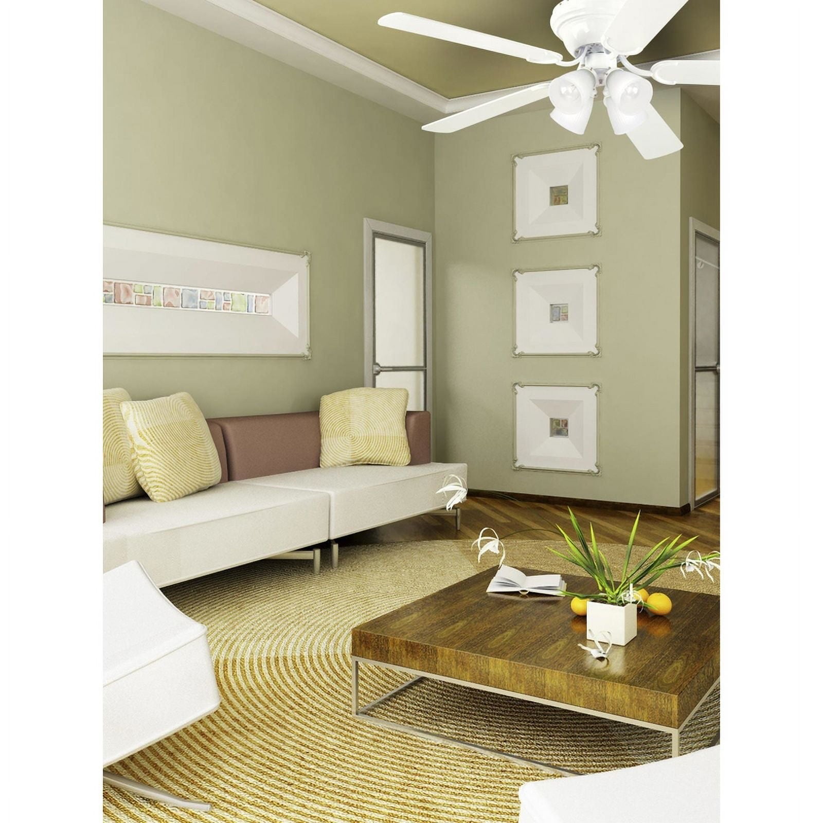 5 - Blade Indoor Ceiling Fan - From Where - 